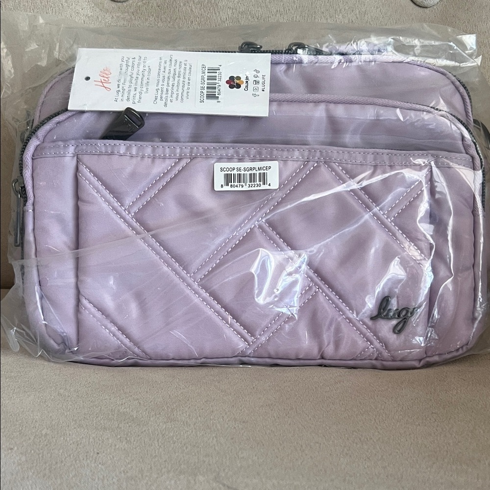 NWT Lug Scoop SE Crossbody Bag in Sugarplum Icepop